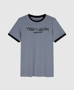 Tee-shirt col rond et manches courtes Ticlass 3 MC JR, OCEAN, large