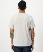 T-shirt cold rond et manches courtes JAKER MC, BLANC IVOIRE CHINE, large