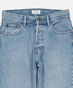 Pantalon denim coupe 5 poches mom PMOM, FRIPP / INDIGO CLAIR, large