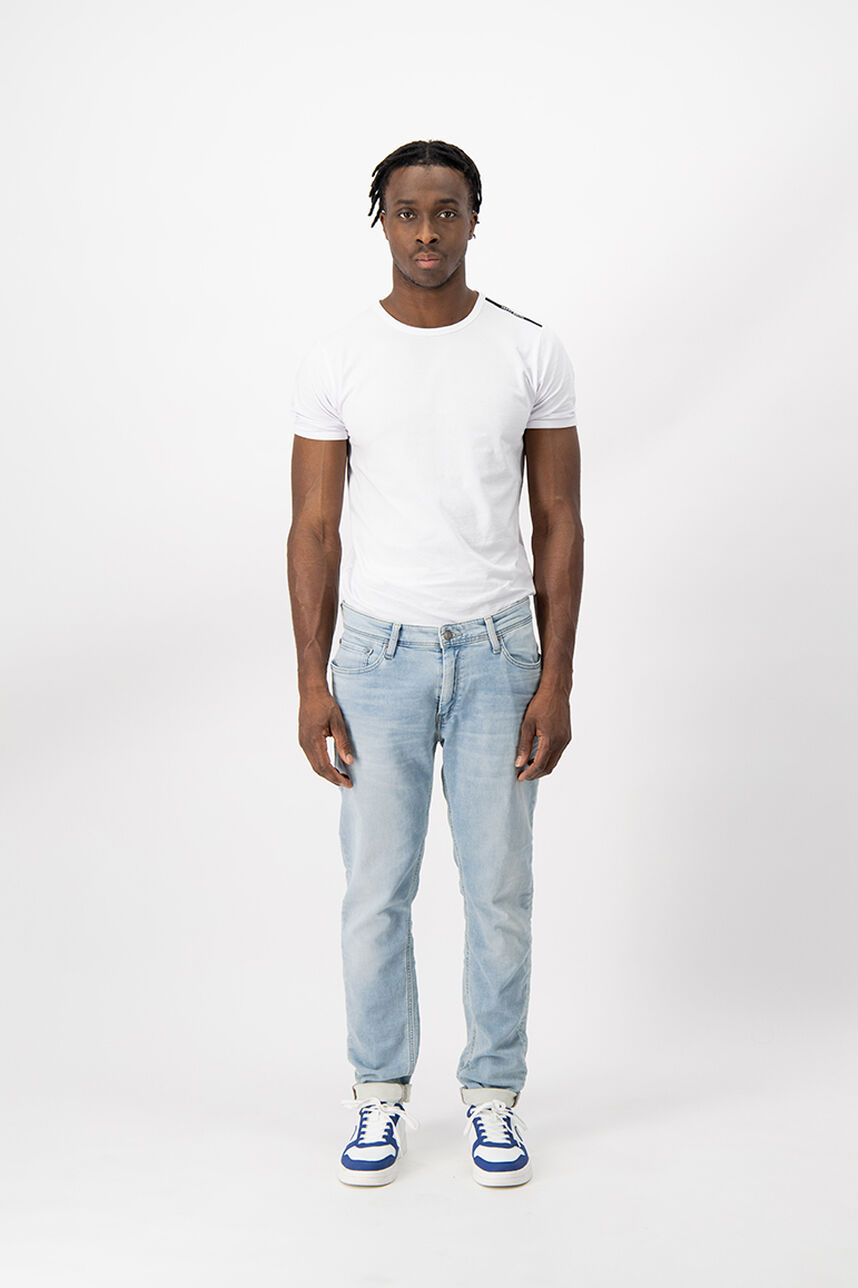 Jean skinny taille normale Dean Skinny, BLEACHED, large