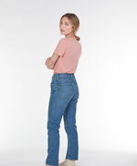 Pantalon taille haute coupe droite - P-Ginger HW, VINTAGE/INDIGO, large