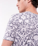 T-shirt jersey imprimé - T-Olive MC, DARK NAVY, large