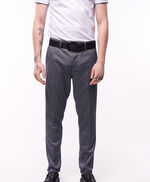 Pantalon Coupe Slim - Kingsman 2 Cot, MELANGE BLACK, large