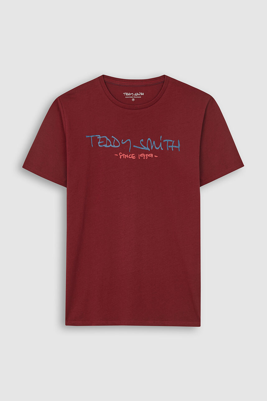 T-shirt - Ticlass Basic M, ROUGE GRENAT, large