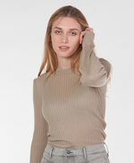 Pull manches ballons - P-Bela, BEIGE DUNE, large