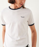 T-shirt avec col rond The Tee MC, BLANC, large