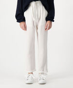 Pantalon en gaze de coton SOFIA JR, MIDDLE WHITE, large