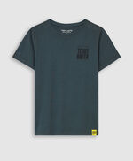Tee-shirt col rond et manches courtes T-SLIM MC JR, OLD / ENCRE, large