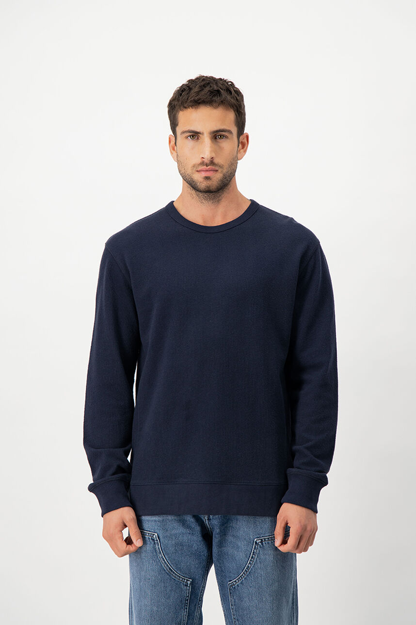 Sweat TREVIS RC, TOTAL NAVY, large